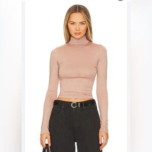 NWOT Free People Chic Shimmer Turtleneck in XS/S